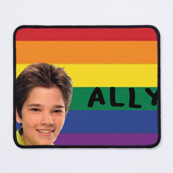 Item preview, lgbtq ally bumber sticker designed and sold by pandastickers.