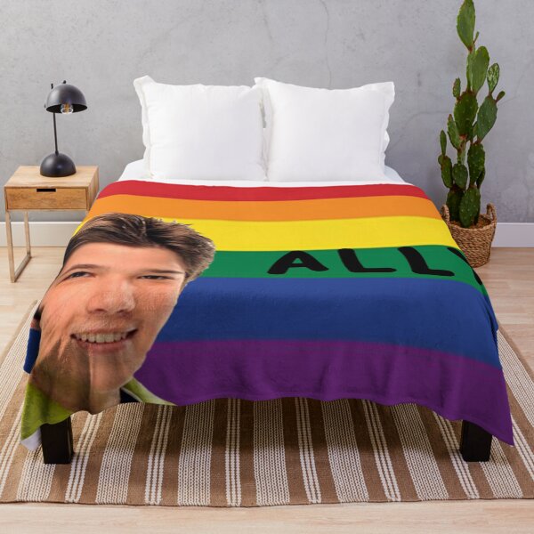 Item preview, lgbtq ally bumber sticker designed and sold by pandastickers.