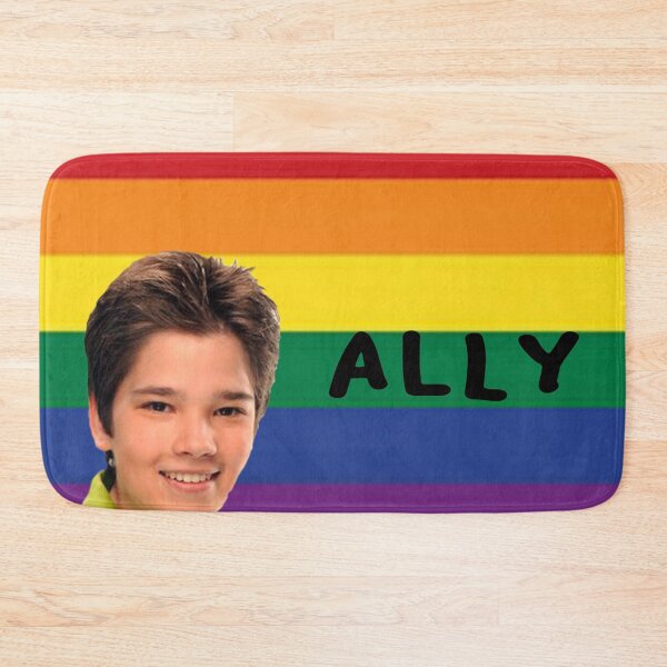 Item preview, lgbtq ally bumber sticker designed and sold by pandastickers.