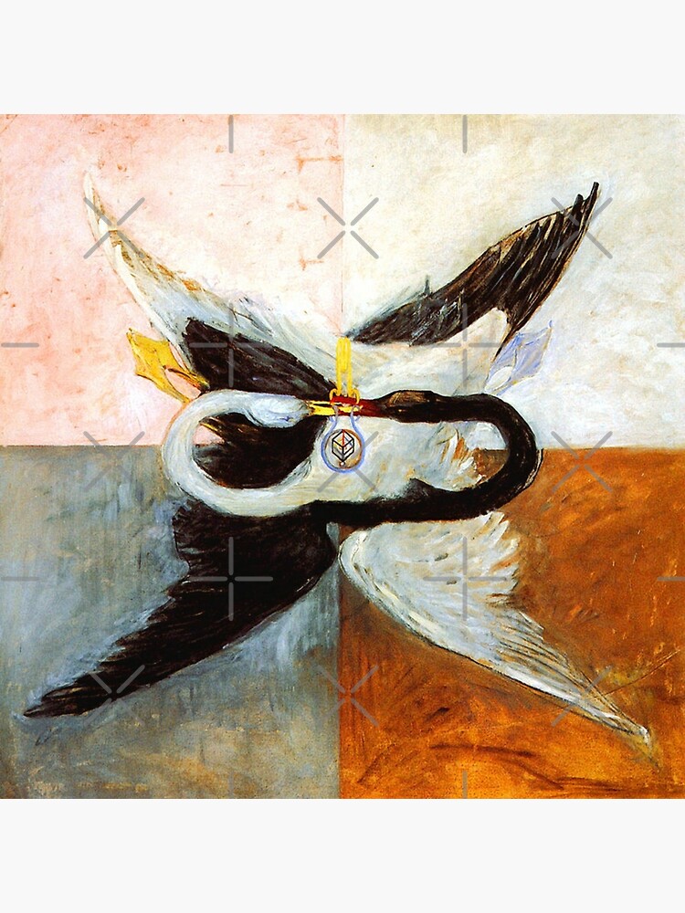 Hilma af Klint The Swan, No. 24, Group IX-SUW, 1915