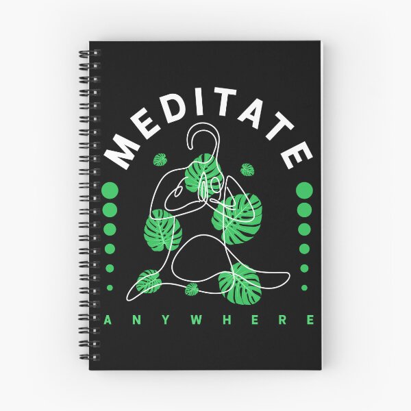 Item preview, Meditar en cualquier lugar | Espiritualidad | zen | diseño de yoga designed and sold by Ravenvine.