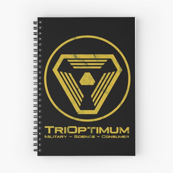 Artikelvorschau, TriOptimum-Logo, inspiriert von System Shock Essential. entworfen und verkauft von gliuesievalr.