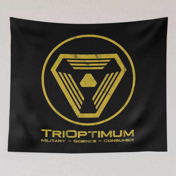 Item preview, TriOptimum Logo inspired by System Shock Essential . designed and sold by gliuesievalr.