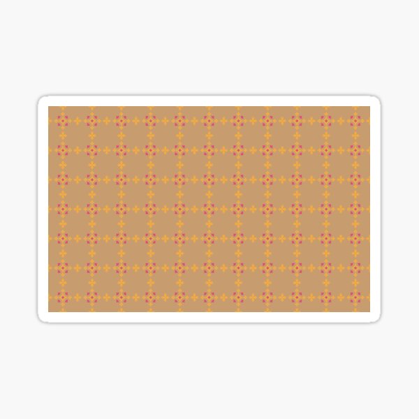 Abstract geometric and tribal patterns, usage design local fabric patterns, Design inspired by indigenous tribes. geometric Vector illustration Sticker