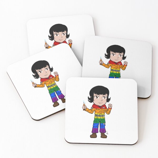 Item preview, Pride Wars - Chibi Mechanic (Rainbow) designed and sold by DarthAstris.