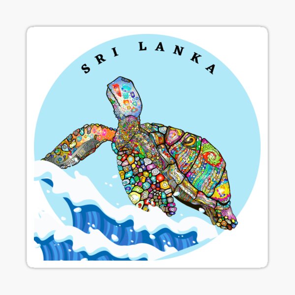 "ND beauty of sri lanka designs" Sticker by NadeeDesigns Redbubble