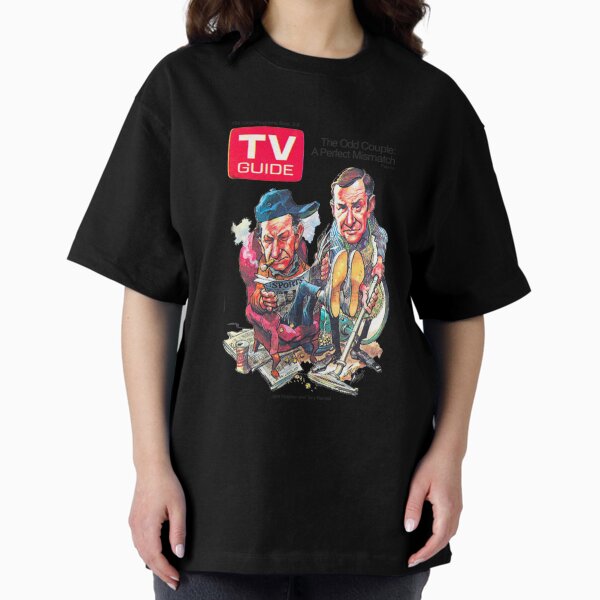 Item preview, The Odd Couple T-Shirt1972 TV Guide Odd Couple cover T-Shirt_by The Pop Fan Shop!_ designed and sold by vophucshop.