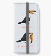 Tukan Tukan nicht iPhone Flip-Case/Hülle/Klebefolie