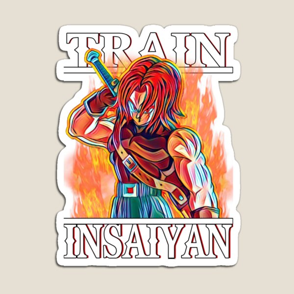 Train Insaiyan Super Saiyan God Xeno Trunks  Magnet for Sale by