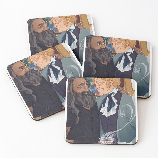 Item preview, Ed Teach and Stede Bonnet drink hot tea Classic . designed and sold by safeaoritson.