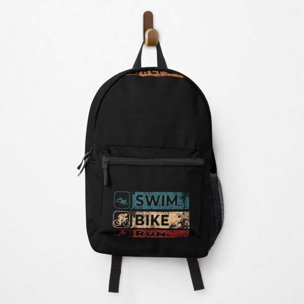 Item preview, Swim Bike Run Repeat Vintage Color Splash Triathlon designed and sold by Cedinho.