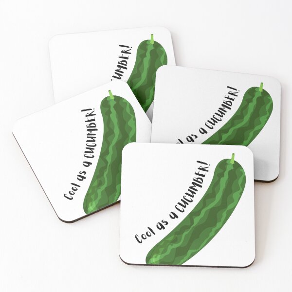 Item preview, Cool as a Cucumber Watercolor  designed and sold by MochaMeli.