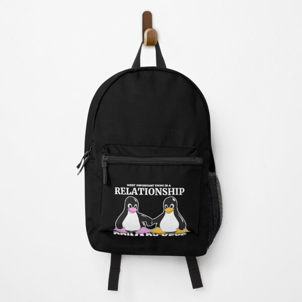 Item preview, Linux Penguin Love Secret of Relationship Primary Keys designed and sold by Cedinho.