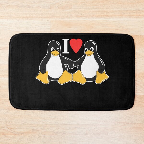 Item preview, I love my Linux Admin Penguin Hand in Hand designed and sold by Cedinho.