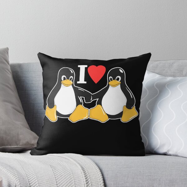 Item preview, I love my Linux Admin Penguin Hand in Hand designed and sold by Cedinho.