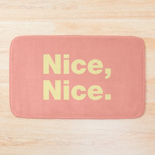 Item preview, Nice, Nice. pink and yellow designed and sold by SerenaChoe.