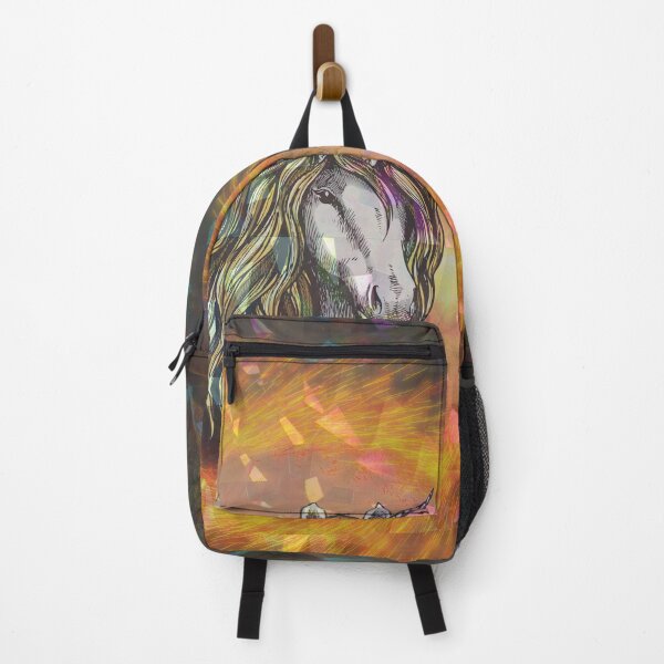 Item preview, Boho Unicorn Aesthetic / Beautiful Bohemian Unicorn In A Fiery Portal Abstract Aesthetic / Unicorn Art, for Unicorn Lovers/Kids designed and sold by haRexia.