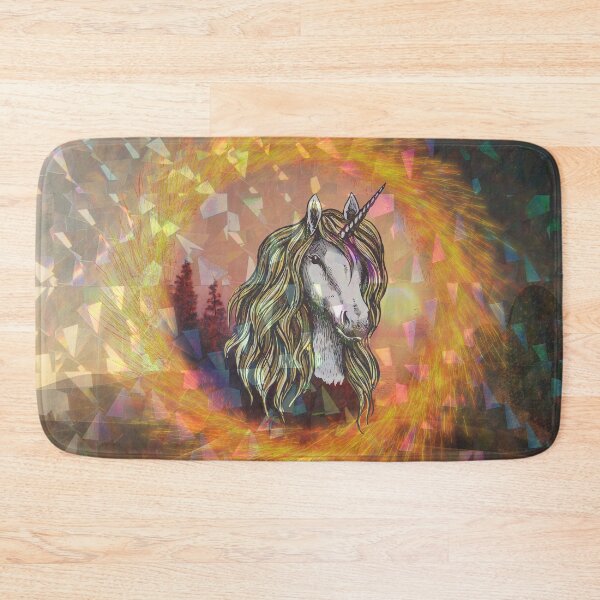Item preview, Boho Unicorn Aesthetic / Beautiful Bohemian Unicorn In A Fiery Portal Abstract Aesthetic  / Unicorn Art, for Unicorn Lovers/Kids designed and sold by haRexia.
