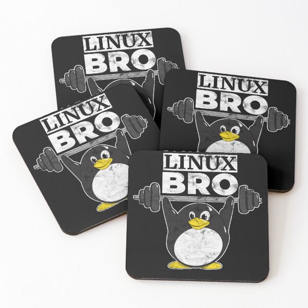 Item preview, Do You Even Linux Bro Linux Penguin Lifts Weights designed and sold by Cedinho.