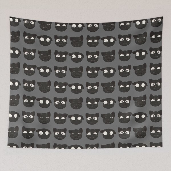 Item preview, cat emotions (black) designed and sold by ShadowTronic.