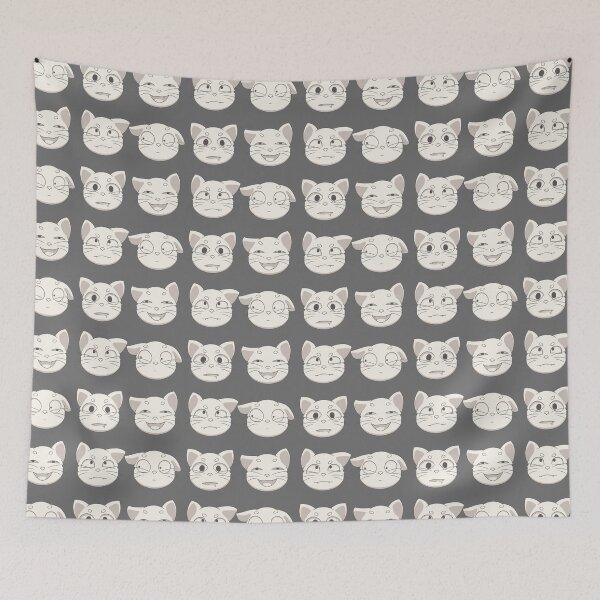 Item preview, cat emotions (white) designed and sold by ShadowTronic.