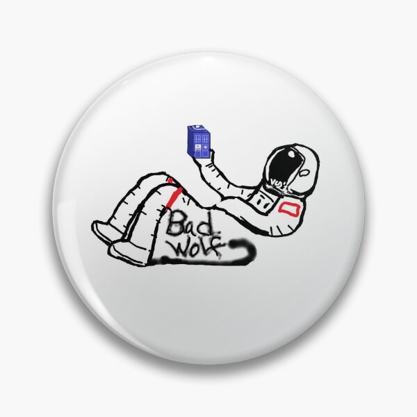 Item preview, The Impossible Astronaut designed and sold by LilShopofArtsy.