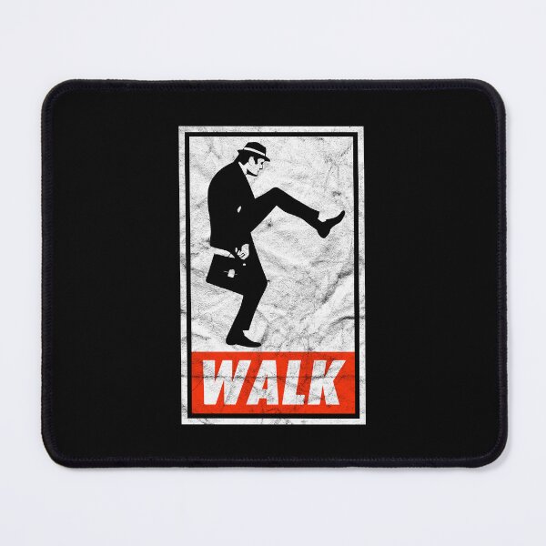 Item preview, Funny Walk - Black Distressed Look designed and sold by risible.