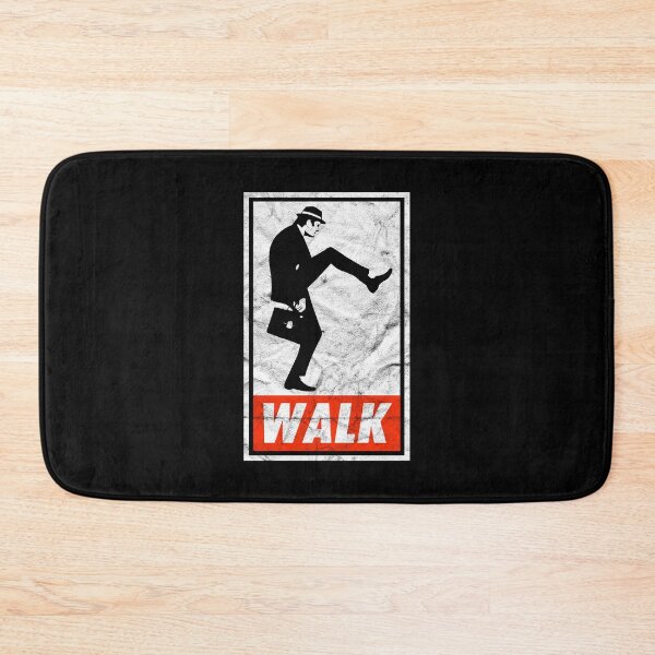 Item preview, Funny Walk - Black Distressed Look designed and sold by risible.