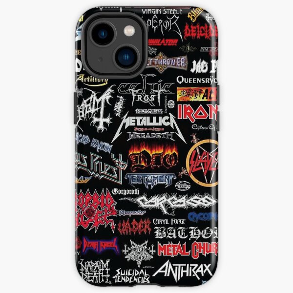 Heavy Metal pattern iPhone Tough Case