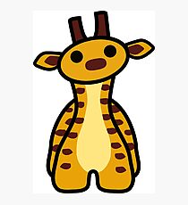 Fizz the Giraffe Photographic Print