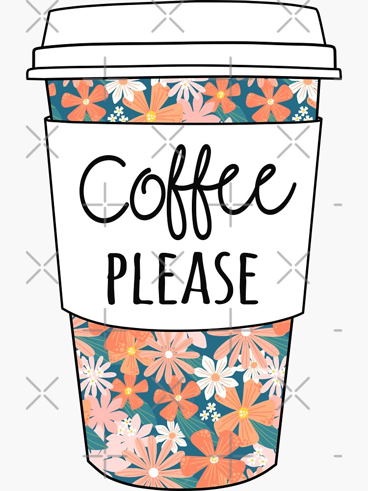 "Orange flower iced coffee cup Starbucks drinks Inspirational