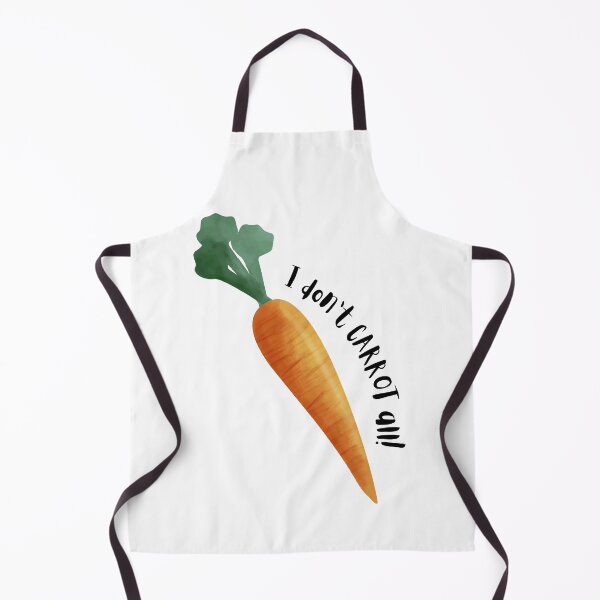 Item preview, I Don't Carrot All Watercolor Veggie designed and sold by MochaMeli.