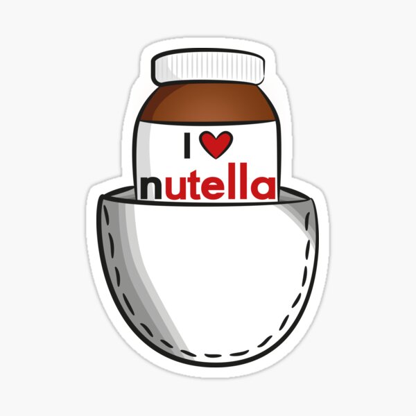Pocket Nutella Sticker