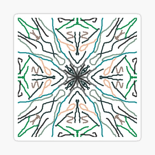 mandala Sticker