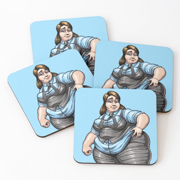 Item preview, Mandy Waitress Design E Sticker designed and sold by Sizesurprize.