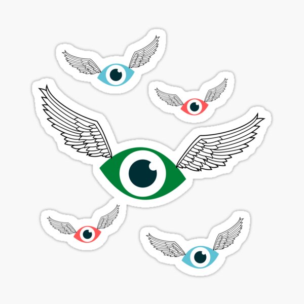 eye eyeball dreamcore weirdcore sticker by @nepentheis