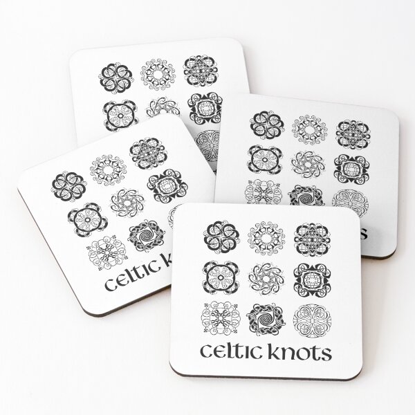 Item preview, Celtic Eternal Knots Nordic Folk Art designed and sold by designandclouds.