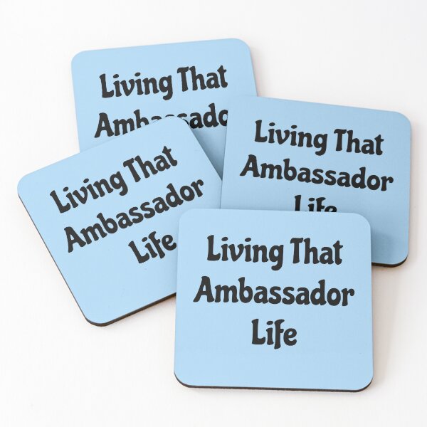 Item preview, Living That Ambassador Life designed and sold by Yallwofunart.
