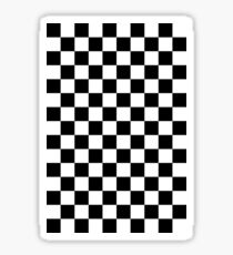 Checkerboard Sticker