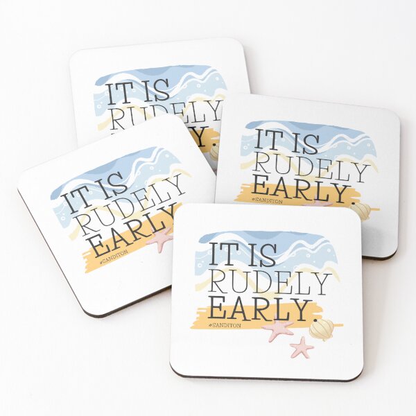 Item preview, Sanditon Sidney Quote Rudely Early   designed and sold by TerraRossa99.