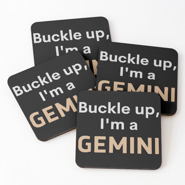 Item preview, Buckle Up Im a Gemini designed and sold by Hellofriendco.
