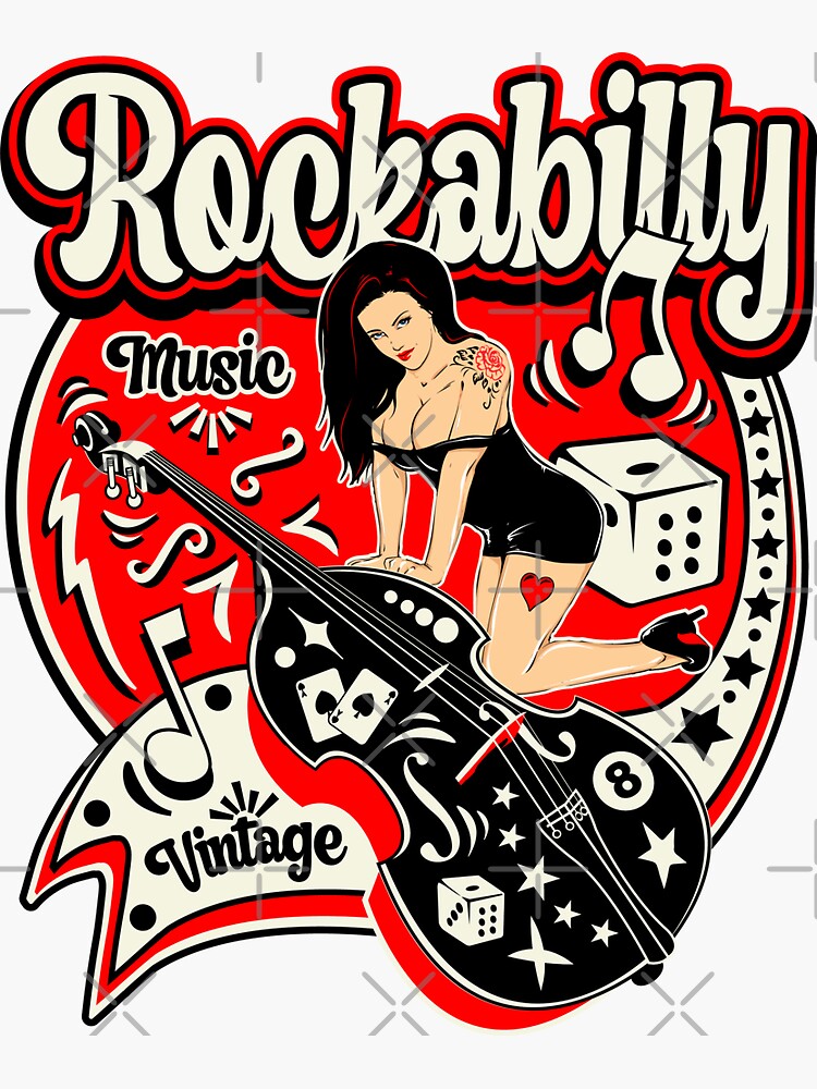 Rockabilly Girl - Rockabilly - Sticker