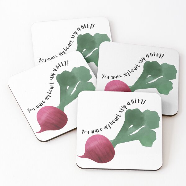 Item preview, You Make My Heart Skip a Beet Watercolor designed and sold by MochaMeli.