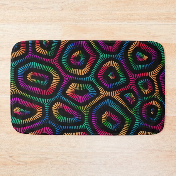 Item preview, home decor embriodery multicolor pattern designed and sold by cutecrazytshirt.