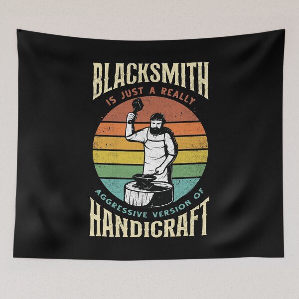 Item preview, Metalsmith Blacksmithing Forging Metalworker Funny Quote designed and sold by ShopTheStyle.