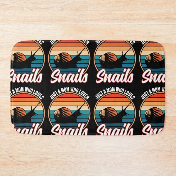 Item preview, Just a Mom Who Loves Snails Funny Getting Slimed designed and sold by GravitiTees.