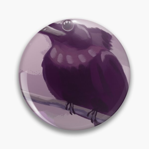 Item preview, Purple bird designed and sold by Erikko.