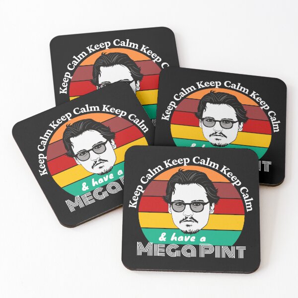 Item preview, Keep Calm & have a Mega Pint - Johnny Depp designed and sold by Denis Epanov.