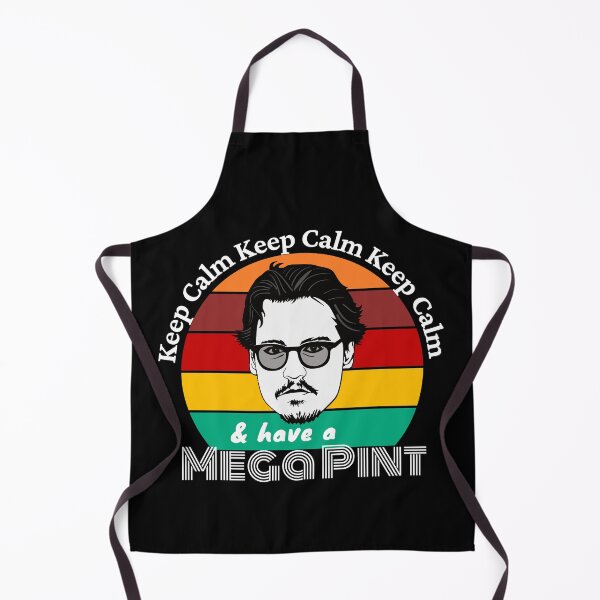 Item preview, Keep Calm & have a Mega Pint - Johnny Depp designed and sold by Denis Epanov.