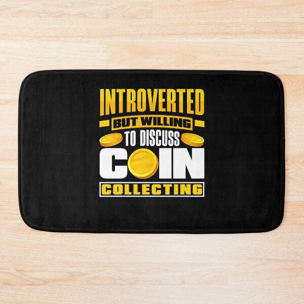 Item preview, Coin collecting Numismatist Numismatics Introverted designed and sold by ShopTheStyle.